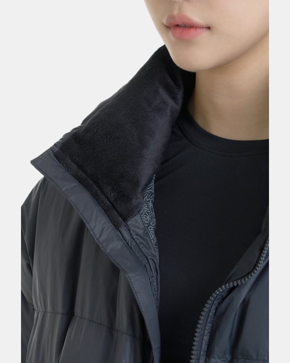 여성 ColdGear® Infrared 다운 푸퍼 재킷 in Black image number 12